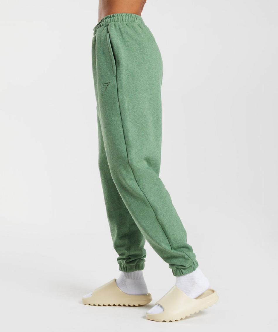 Pantalones Jogger Gymshark Rest Day Sweats Mujer Verde | CO 2617YXF